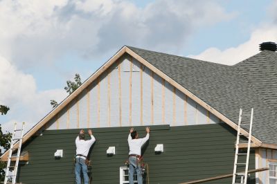 Cement Siding Installation
